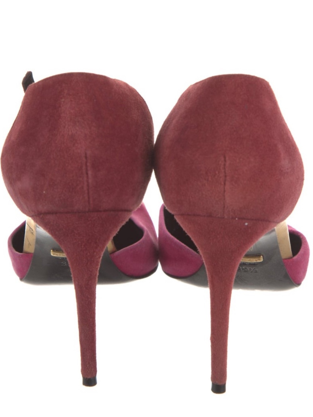 Gucci Colorblock Suede Pumps - Picture 3 of 5